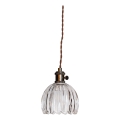 Cottex - Lampada a sospensione con cavo NORA 1xE14/5W/230V trasparente