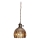 Cottex - Lampada a sospensione su cavo NORA 1xE14/5W/230V marrone