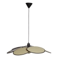 Cottex - Lampada a sospensione WINF su cavo 1xE27/8W/230V beige/nero