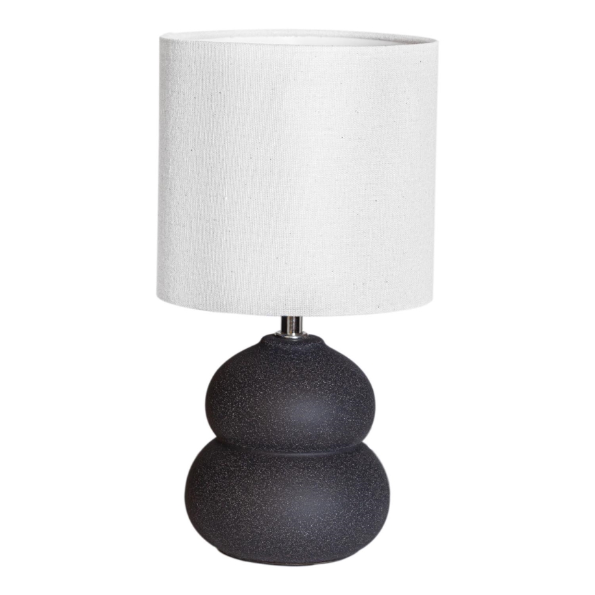 Cottex - Lampada da tavolo LUCIE 1xE14/8W/230V grigia