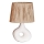 Cottex - Lampada da tavolo LUKE 1xE14/8W/230V crema