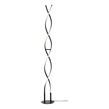 Cottex - Lampada da terra a LED VINDLA LED/22W/230V nera