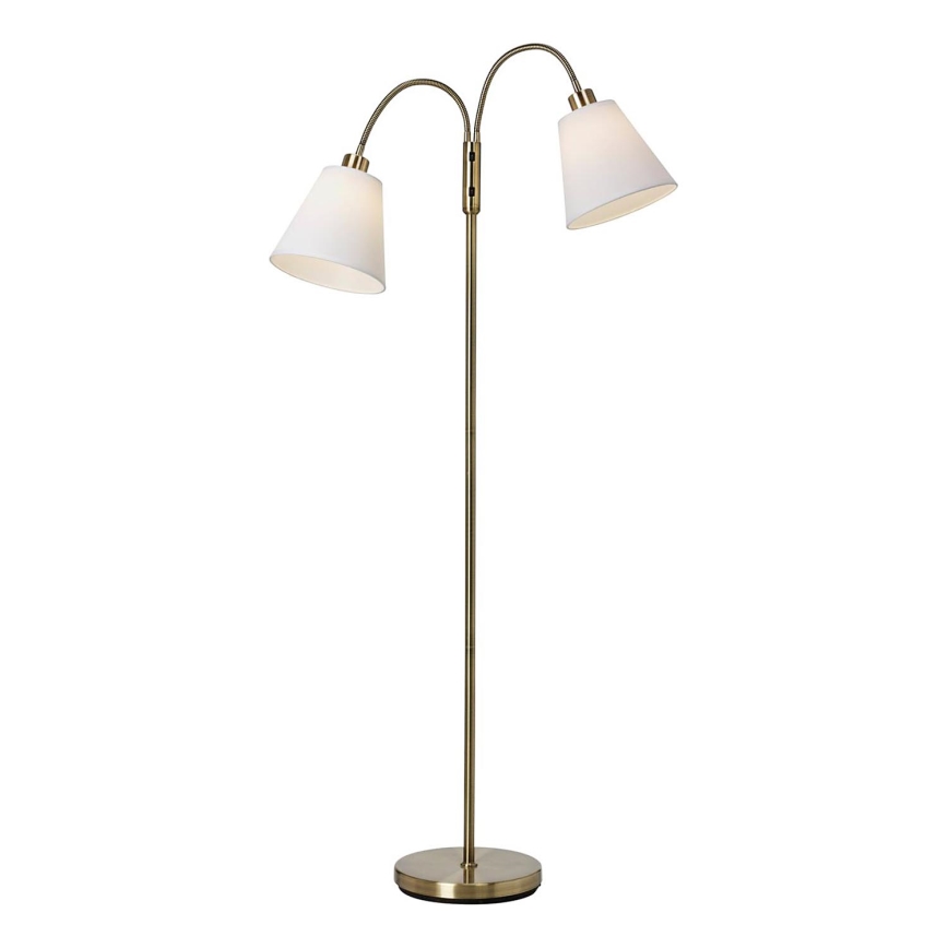 Cottex - Lampada da terra DUETT 2xE27/60W/230V