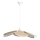 Cottex - Lampadario a cavo WINF 1xE27/8W/230V beige/bianco