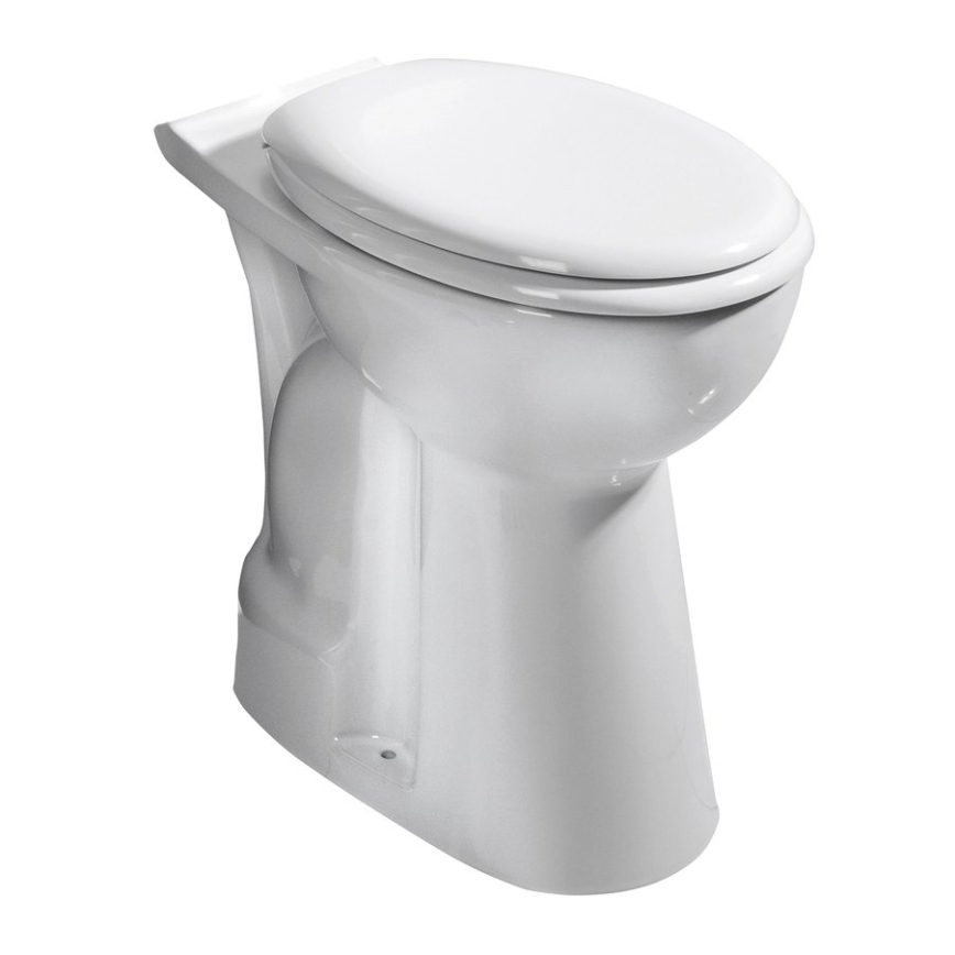 Creavit - WC combinato accessibile scarico a pavimento ceramica/bianco
