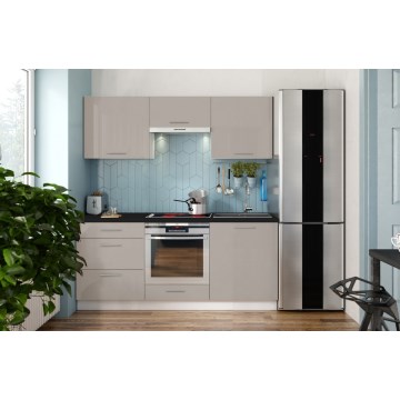 Cucina CELESTE 180 cm taupe lucido
