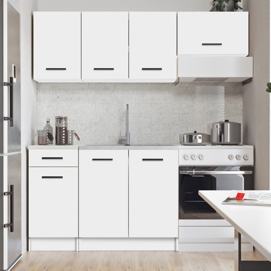 Cucina componibile ARLEN 180 cm bianca