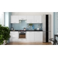 Cucina componibile CELESTE 240 cm, bianco lucido