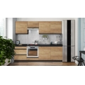 Cucina componibile MARINA 240 cm, rovere craft