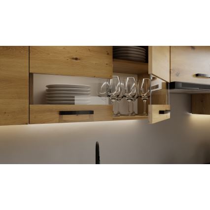 Cucina componibile ROSALIA 240 cm, rovere craft