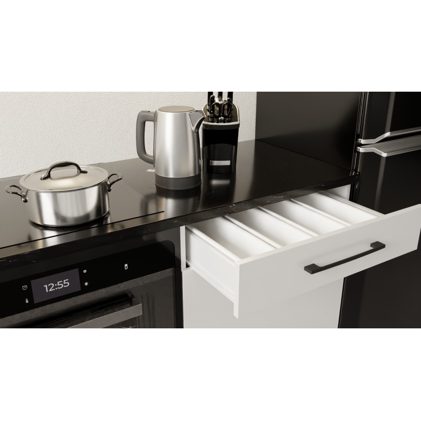 Cucina lineare EVE 200 cm bianca