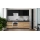 Cucina MARINA 240 cm in rovere artigianale/nero lucido