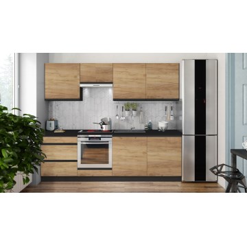 Cucina MARINA 240 cm in rovere craft