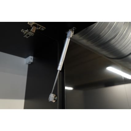 Cucina MARINA 240 cm rovere craft/nero lucido