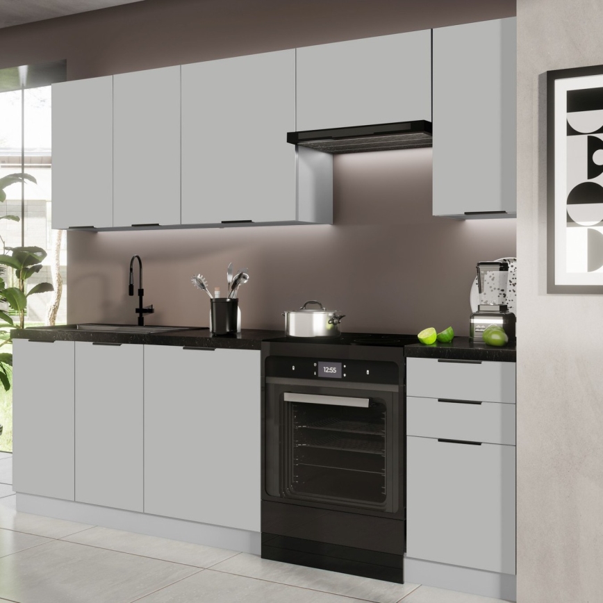 Cucina PEARL 240 cm grigia