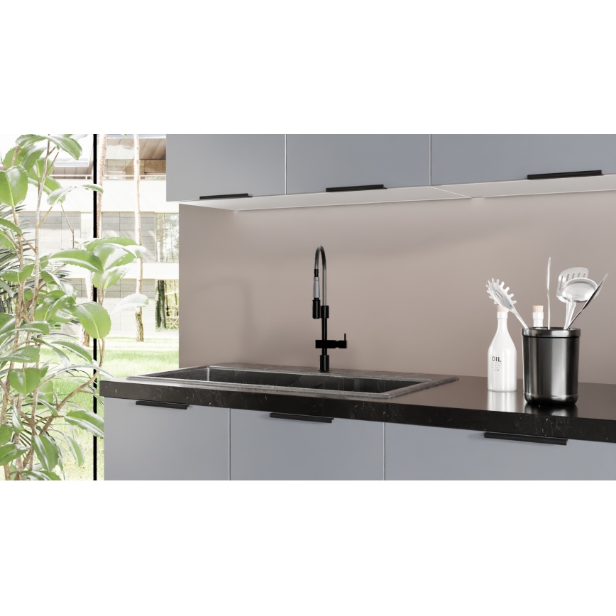 Cucina PEARL 240 cm grigia