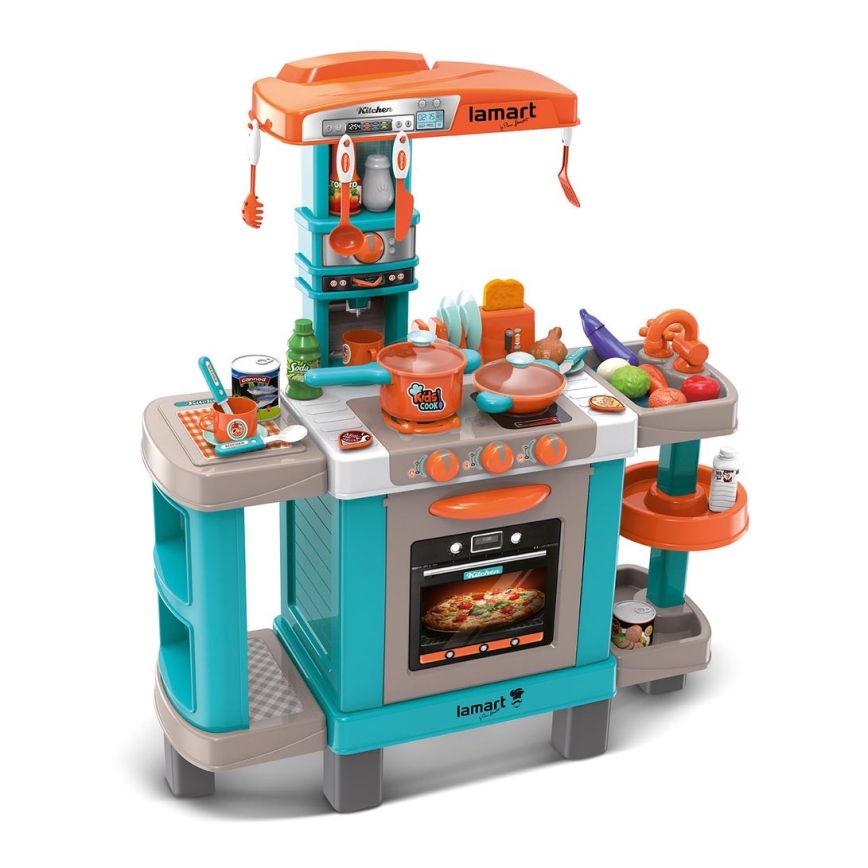 Cucina per bambini con accessori 2xAA