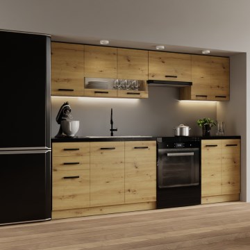 Cucina ROSALIA 240 cm rovere craft