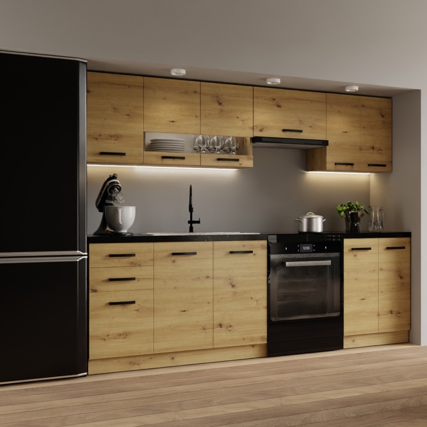 Cucina ROSALIA 240 cm rovere craft