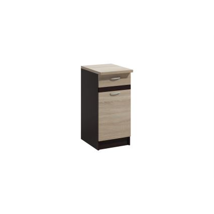 Cucina VALERIA 180 cm marrone/rovere sonoma