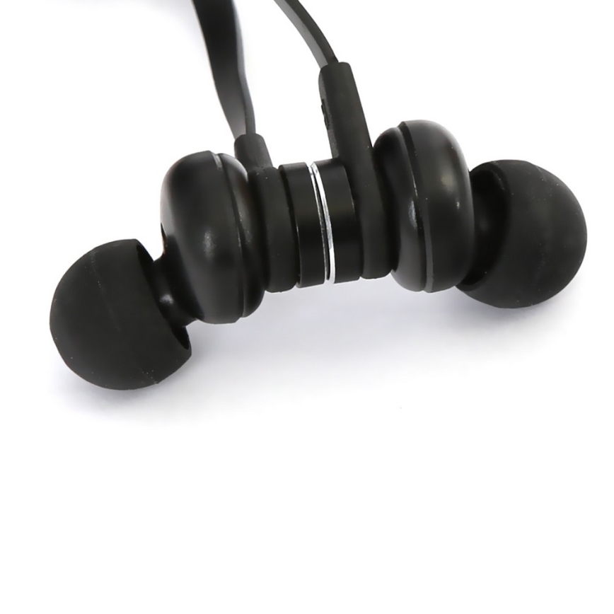 Cuffie Bluetooth con microfono e lettore MicroSD 80 mAh nero
