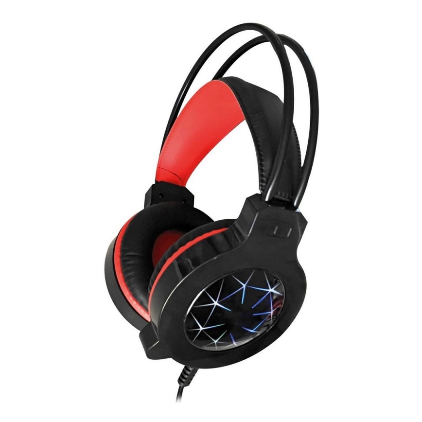 Cuffie gaming LED VARR con microfono 3,5mm