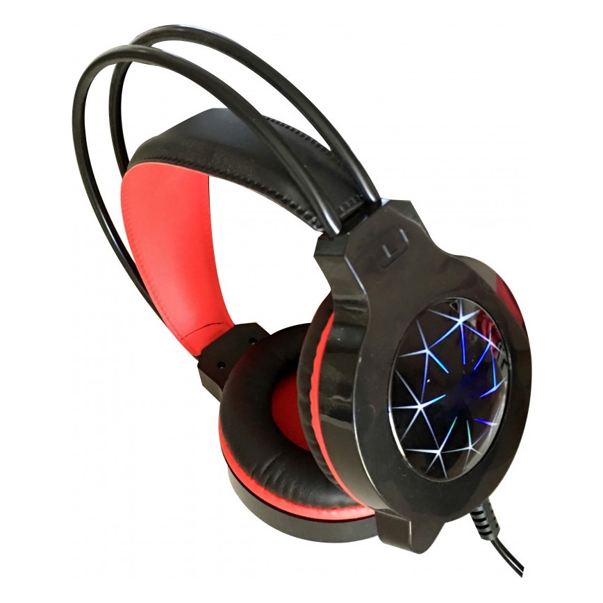 Cuffie gaming LED VARR con microfono 3,5mm