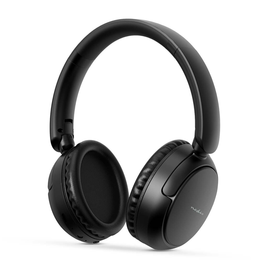 Cuffie wireless con microfono 200 mAh nero