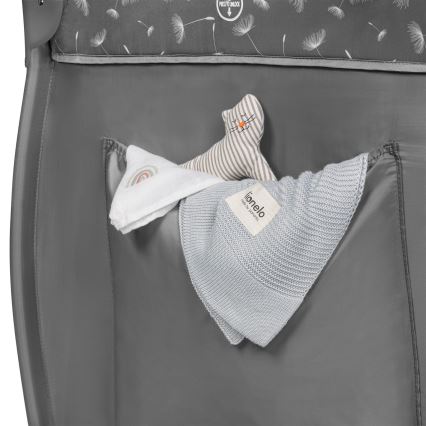 Culla da viaggio Lionelo STEFI PLUS Grigio e Bianco