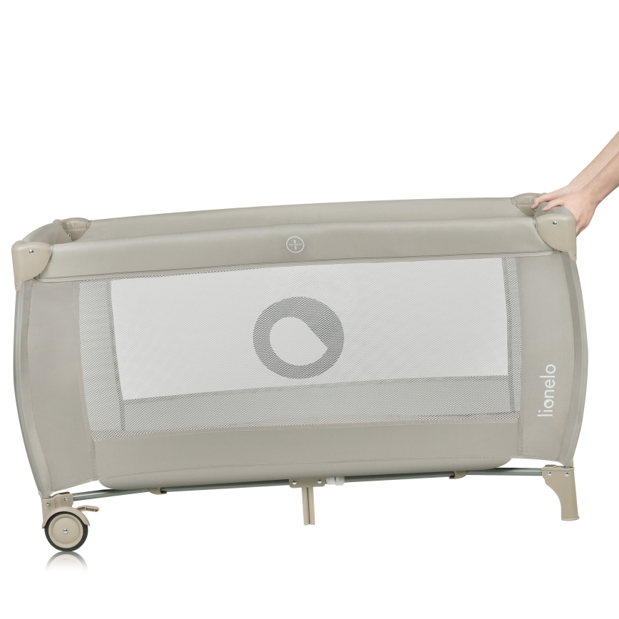 Culla da viaggio STEFI PLUS Lionelo Beige Cappuccino