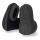 Cuscino da viaggio con auricolari wireless integrati 400 mAh grigio