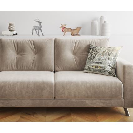 Cuscino decorativo 43x43 cm beige