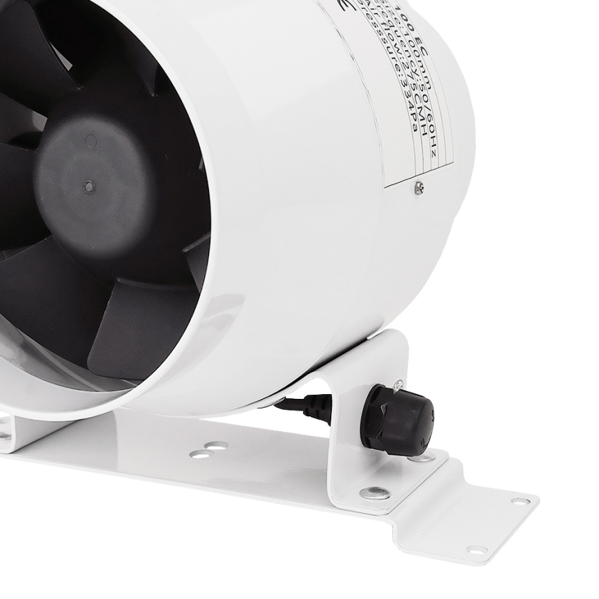 Dalap 24MF100 - Ventilatore da condotto con motore a risparmio energetico e regolatore di velocità MF 100 EC 18W/230V