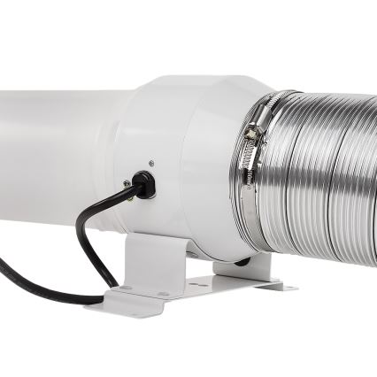 Dalap 24MF100 - Ventilatore da condotto con motore a risparmio energetico e regolatore di velocità MF 100 EC 18W/230V