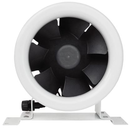 Dalap 24MF150 - Ventilatore da condotto con motore ad alta efficienza energetica e regolatore di velocità MF 150 EC 40W/230V