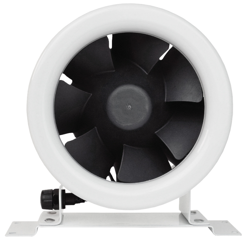 Dalap 24MF150 - Ventilatore da condotto con motore ad alta efficienza energetica e regolatore di velocità MF 150 EC 40W/230V