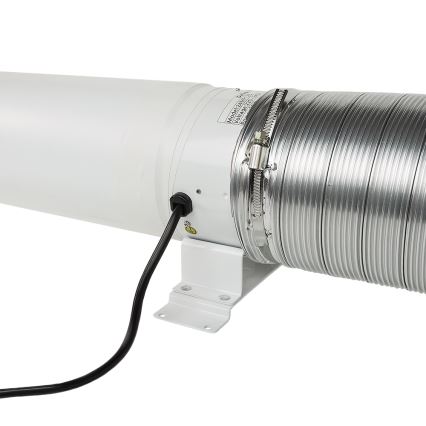 Dalap 24MF200 - Ventilatore da condotto con motore a risparmio energetico e regolatore di velocità MF 200 EC 75W/230V