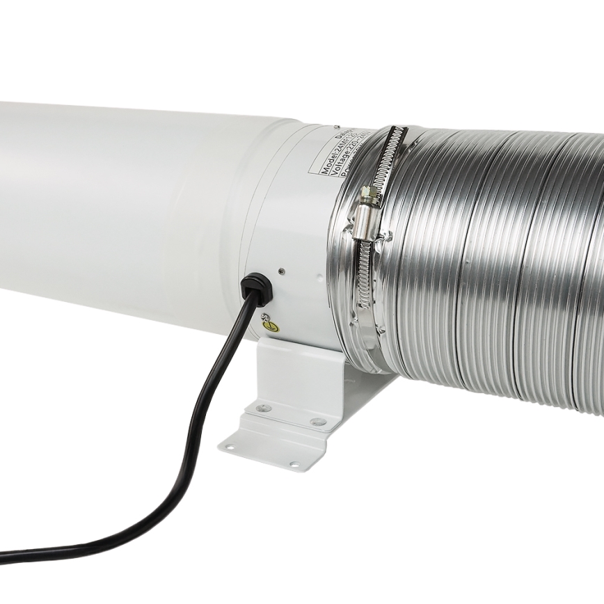 Dalap 24MF200 - Ventilatore da condotto con motore a risparmio energetico e regolatore di velocità MF 200 EC 75W/230V