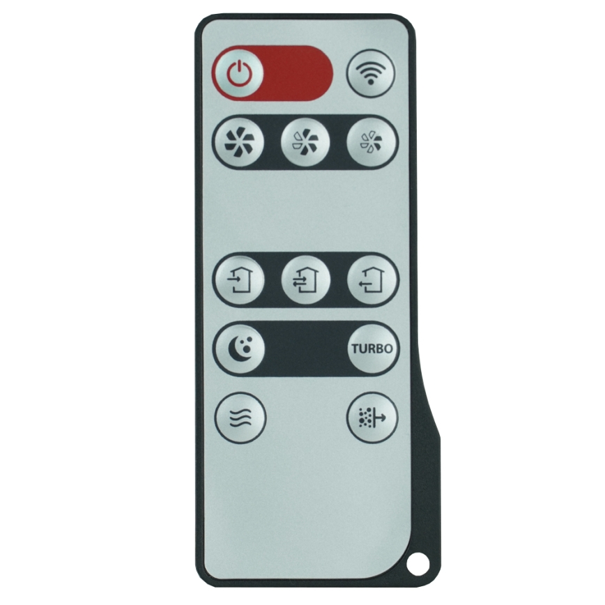 Dalap 25BP160 - Recuperatore di calore per locali BRISE 160 PROFI 22W/230V Wi-Fi + telecomando