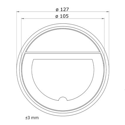 Dalap 2991 - Valvola di non ritorno per condotte GBV 125, a tenuta di odori e vapori