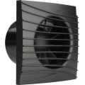 Dalap 41095ZW - Ventilatore assiale con temporizzatore e sensore di umidità 100 DARK ZW 8,4W/230V