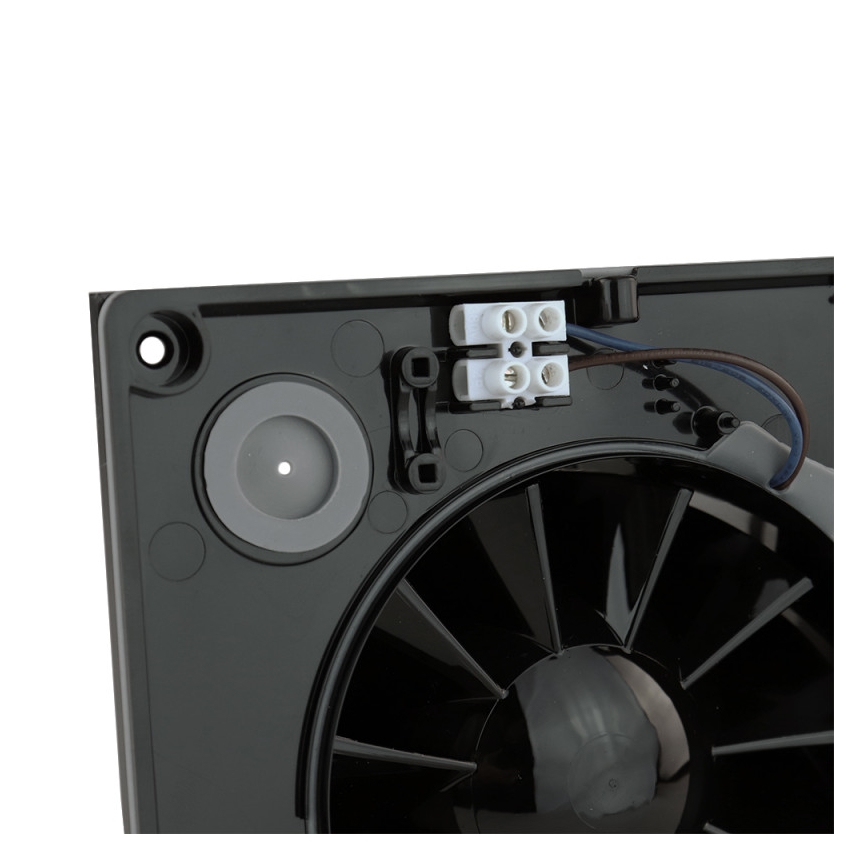 Dalap 41096 - Ventilatore assiale 125 DARK 10W/230V