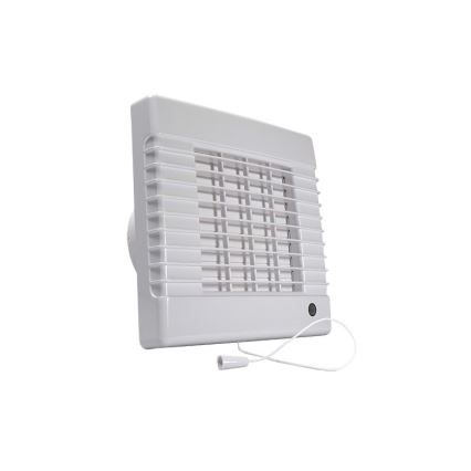 Dalap 41101 - Ventilatore assiale con serranda automatica 100 LV 20W/230V