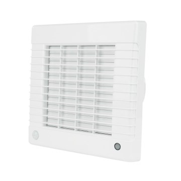 Dalap 41117 - Ventilatore assiale con serranda automatica 125 LV 12 22W/12V
