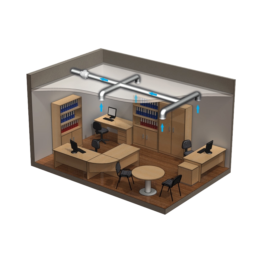 Dalap 8199 - Ventilatore assiale AP PROFI 100 25W/230V