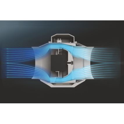 Dalap 8199 - Ventilatore assiale AP PROFI 100 25W/230V