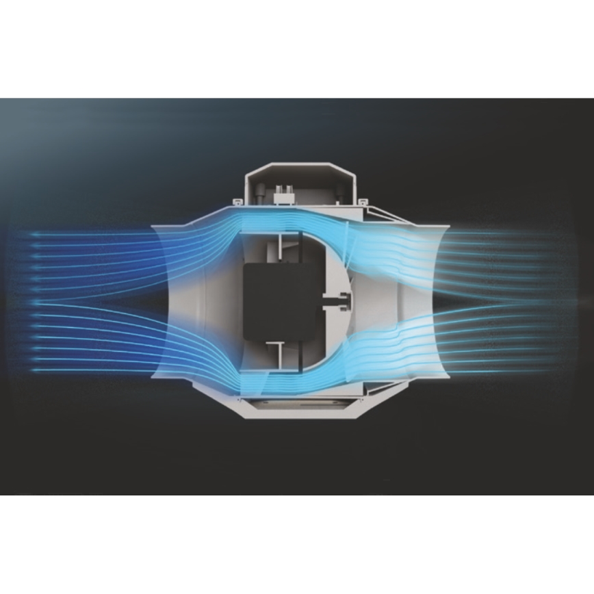 Dalap 8199 - Ventilatore assiale AP PROFI 100 25W/230V