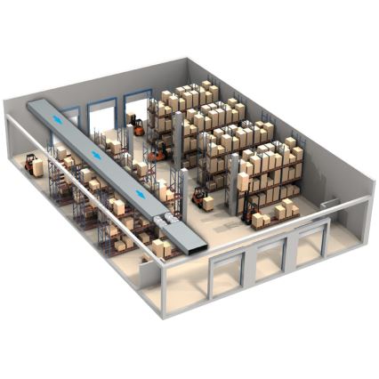 Dalap 8207 - Ventilatore assiale AP PROFI 125 29W/230V