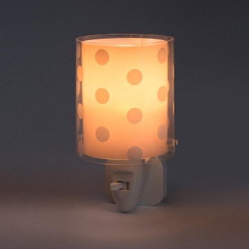 Dalber 41005S - LED Lampada piccola con spina integrata DOTS 1xE14/0,5W/230V