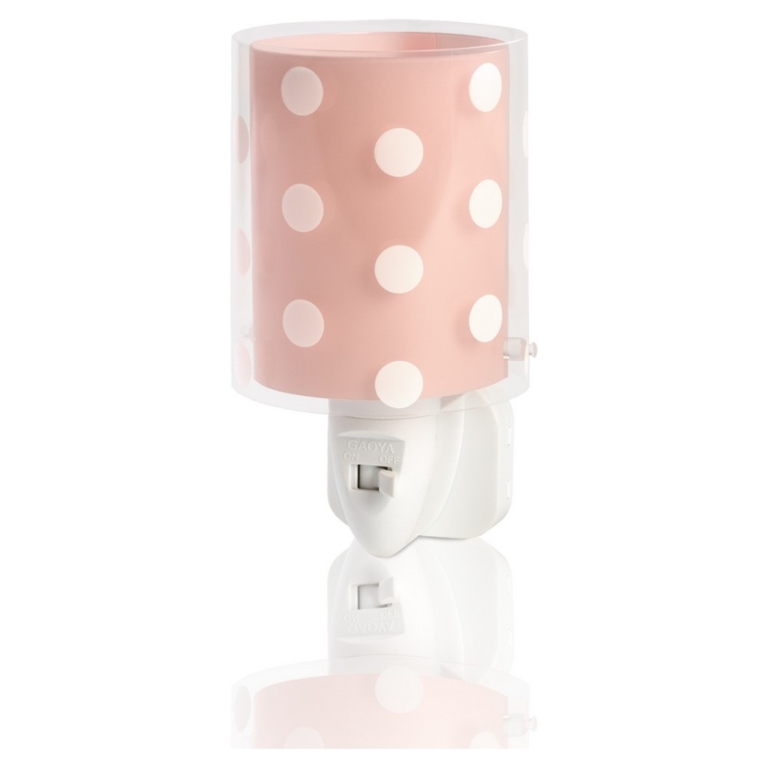 Dalber 41005S - LED Lampada piccola con spina integrata DOTS 1xE14/0,5W/230V
